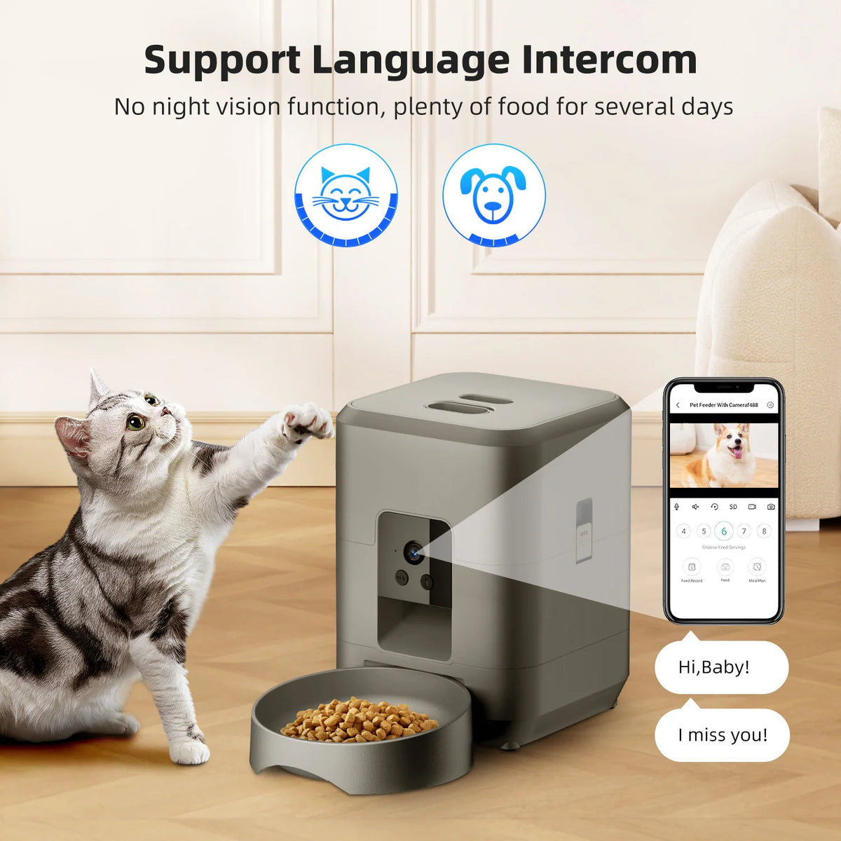 2L Automatic Pet Feeder